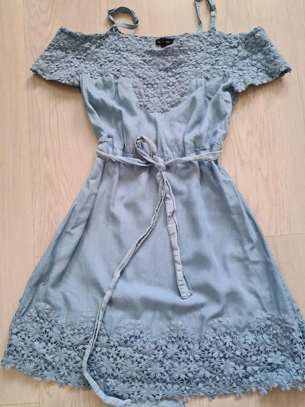 Rochie casual River Island EU 34 | Bleu, Midi - Image 4