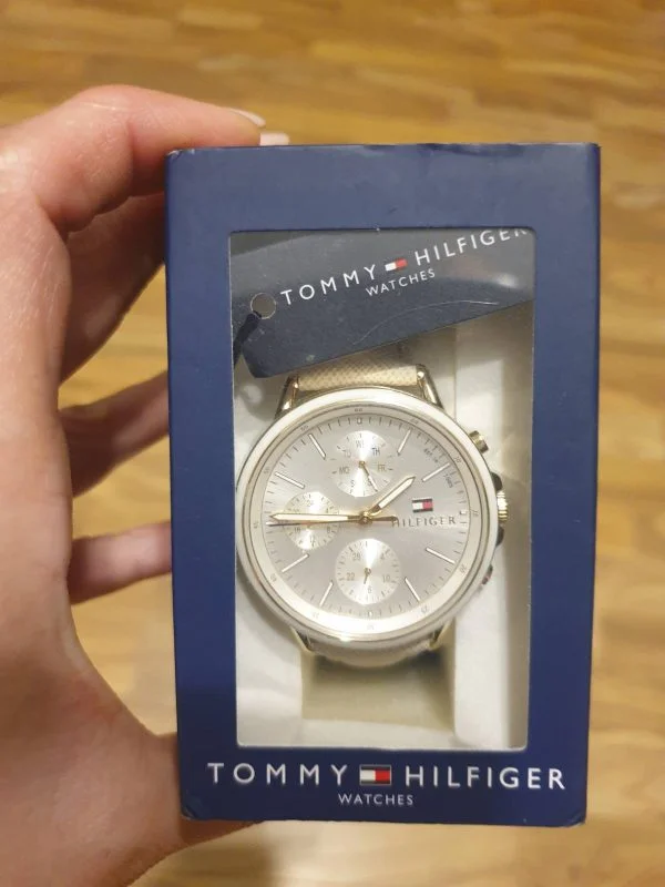 Ceas Tommy Hilfiger | Bej - Image 3