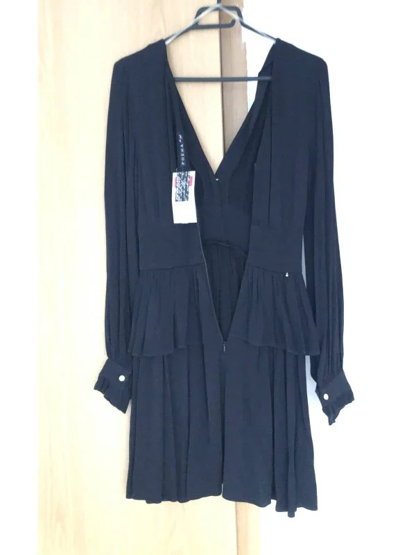 Rochie casual Poema XS | Negru, Mini - Image 3