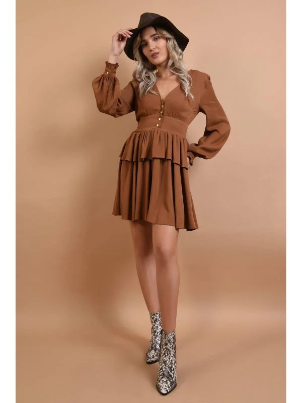 Rochie casual Poema XS | Negru, Mini - Image 6