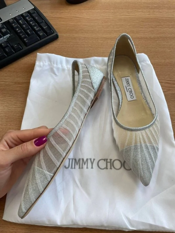 Balerini Jimmy Choo EU 39 | Alb - Image 7