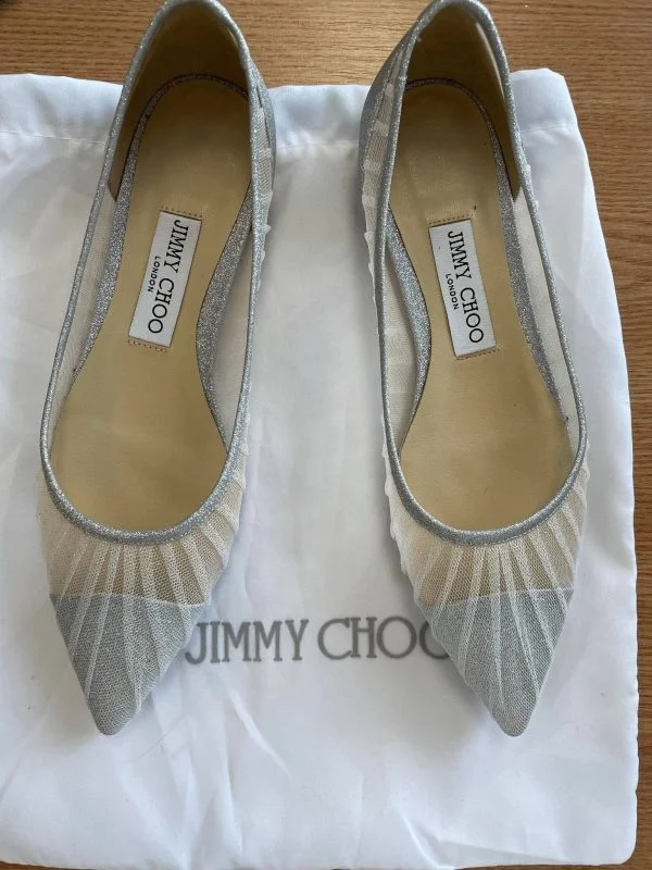 Balerini Jimmy Choo EU 39 | Alb - Image 4