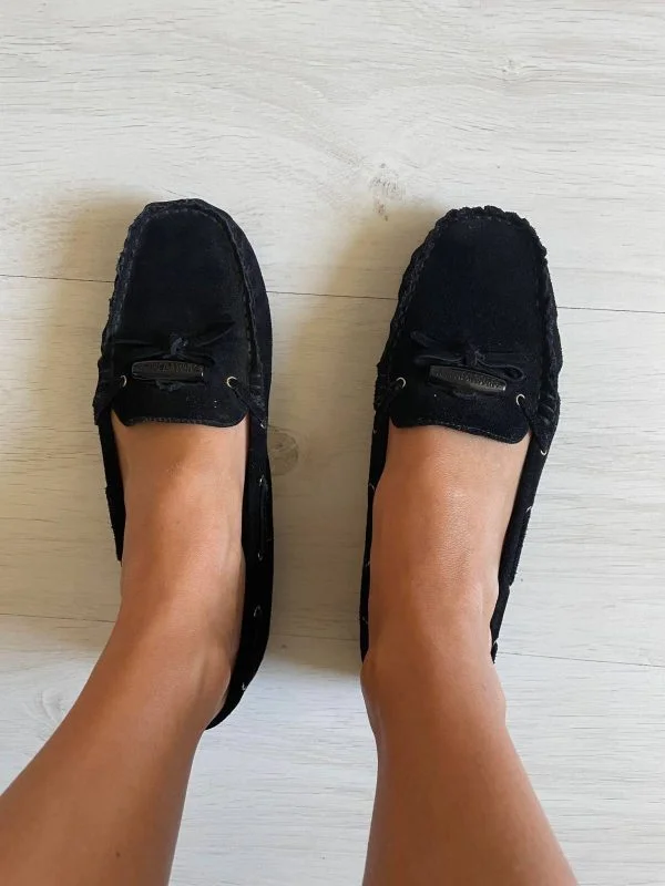 Mocasini Armani Jeans EU 39 | Negru, Piele naturală - Image 5