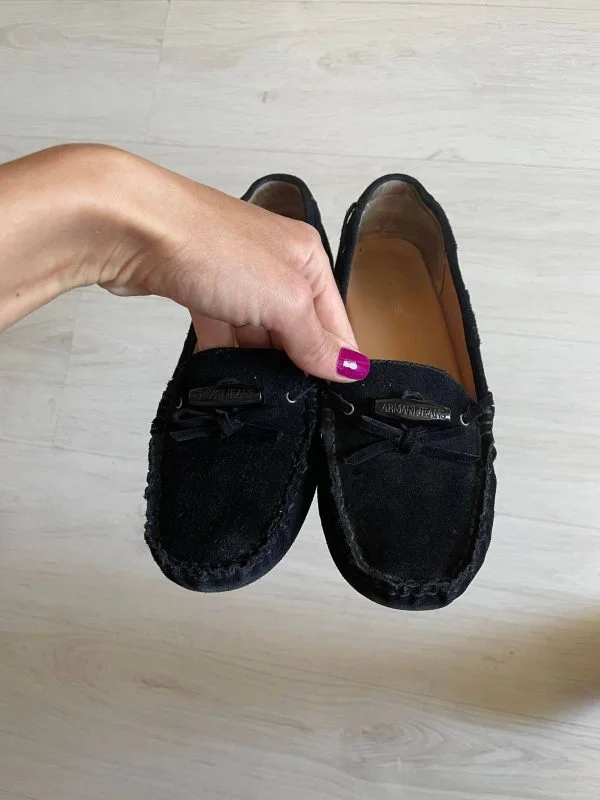 Mocasini Armani Jeans EU 39 | Negru, Piele naturală - Image 2