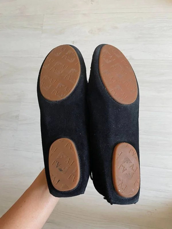 Mocasini Armani Jeans EU 39 | Negru, Piele naturală - Image 6
