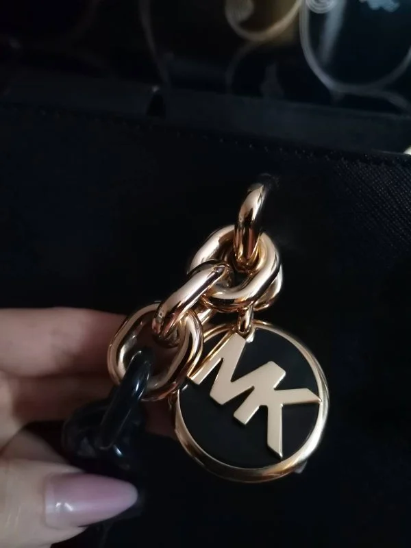 Geantă de mână Michael Kors | Negru, Piele naturală - Image 9