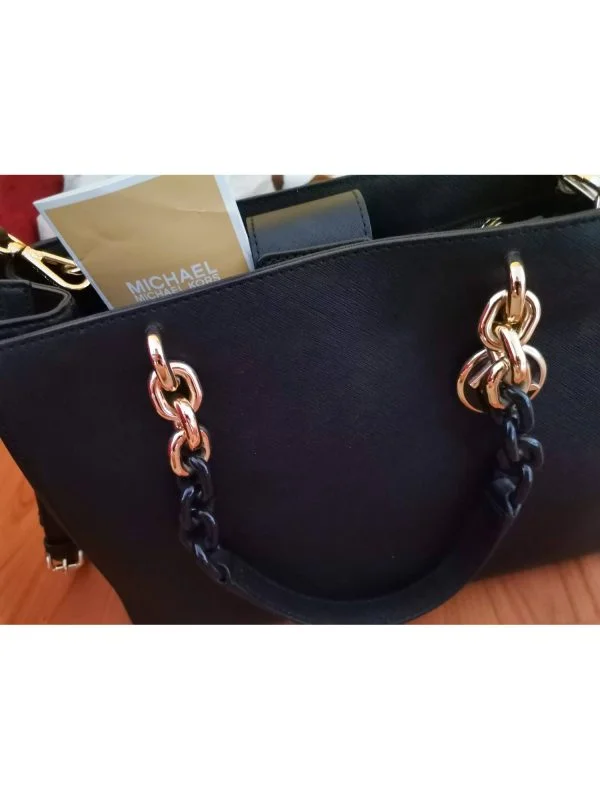 Geantă de mână Michael Kors | Negru, Piele naturală - Image 6