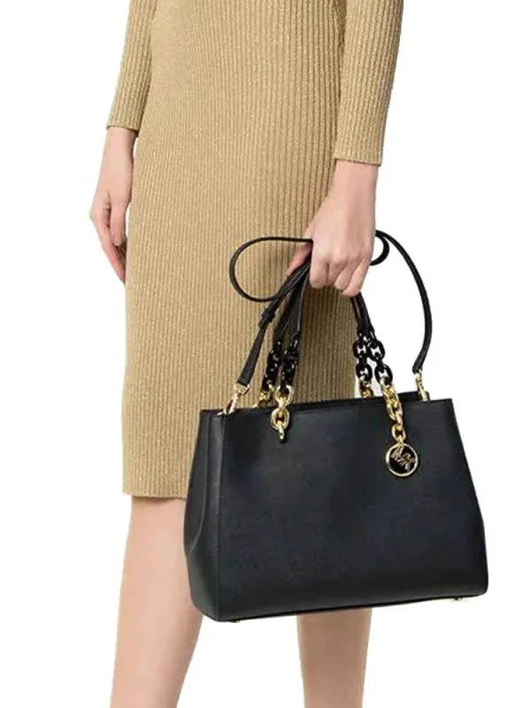 Geantă de mână Michael Kors | Negru, Piele naturală - Image 3