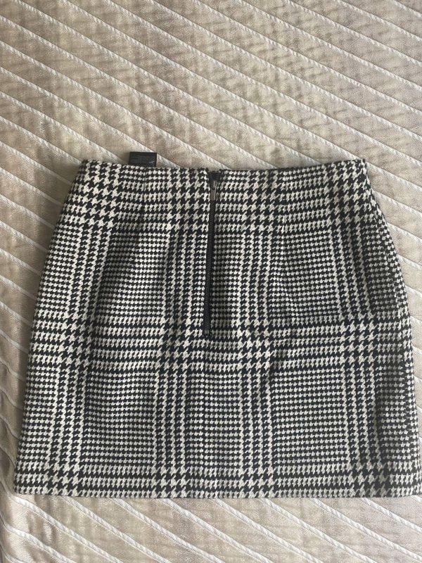 Fustă H&M S-M | Alb, Midi, Poliester - Image 2