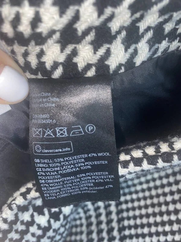Fustă H&M S-M | Alb, Midi, Poliester - Image 5