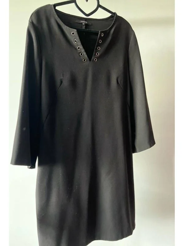 Rochie office RESERVED EU 40 | Negru, Midi, Poliester - Image 2
