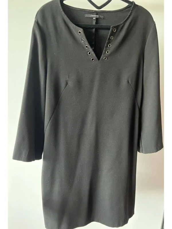 Rochie office RESERVED EU 40 | Negru, Midi, Poliester - Image 4