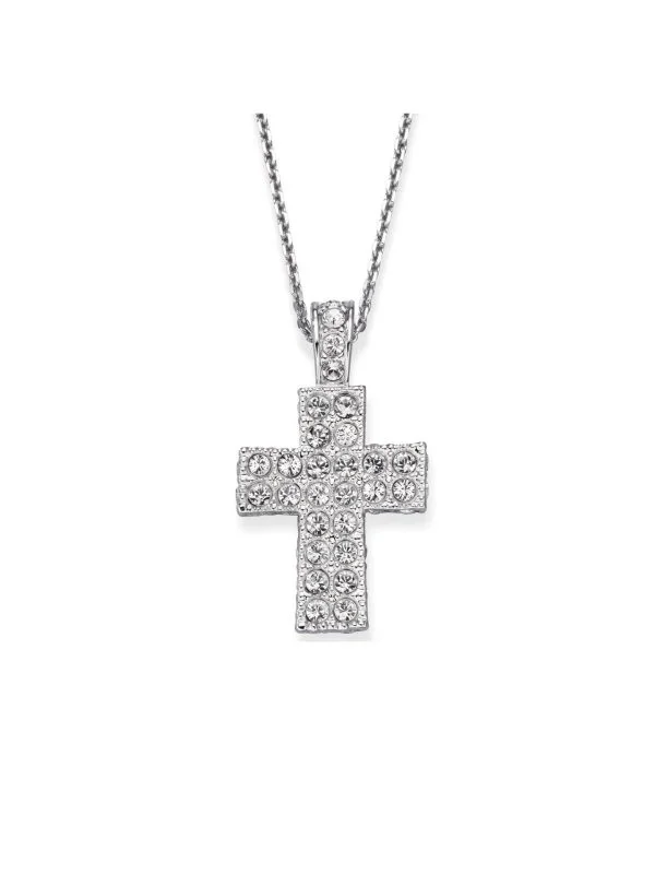 Lănțișor Swarovski | Alb