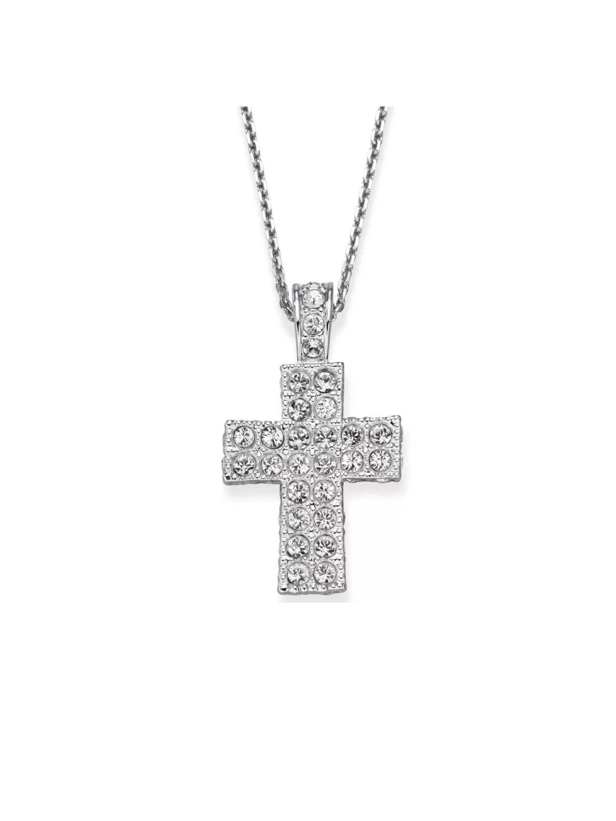 Lănțișor Swarovski | Alb