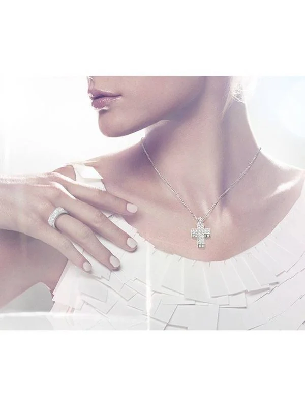 Lănțișor Swarovski | Alb - Image 2