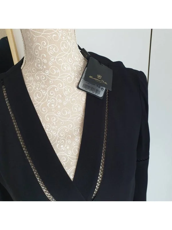 Rochie de seară Massimo Dutti EU 38 | Negru, Midi, Vâscoză - Image 8