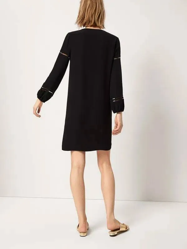 Rochie de seară Massimo Dutti EU 38 | Negru, Midi, Vâscoză - Image 2