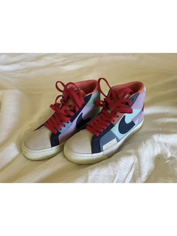 Sneakers Nike EU 36.5 | Albastru, Piele ecologică - Image 2
