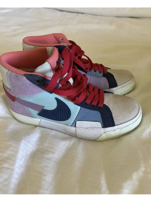 Sneakers Nike EU 36.5 | Albastru, Piele ecologică - Image 4