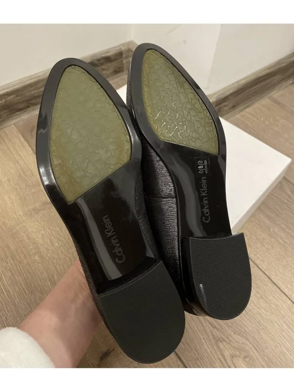 Mocasini Calvin Klein EU 37 | Gri, Piele naturală - Image 8