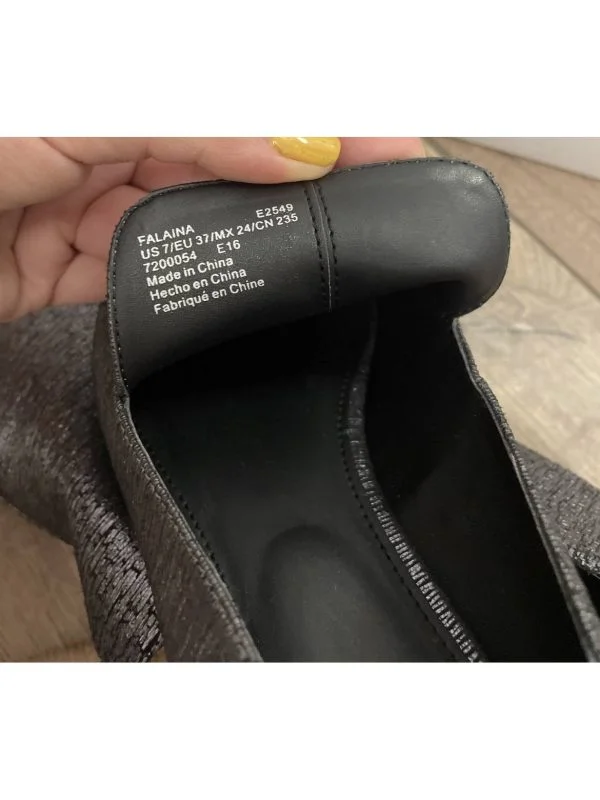 Mocasini Calvin Klein EU 37 | Gri, Piele naturală - Image 9
