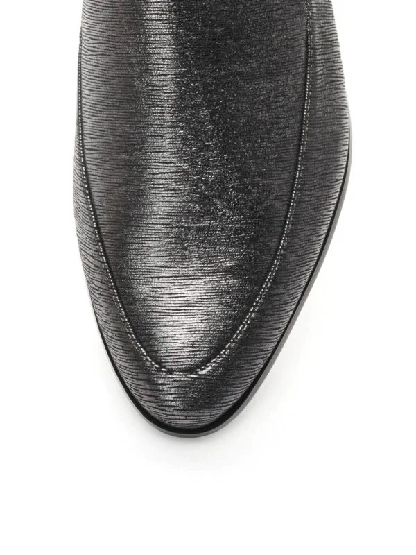 Mocasini Calvin Klein EU 37 | Gri, Piele naturală - Image 4