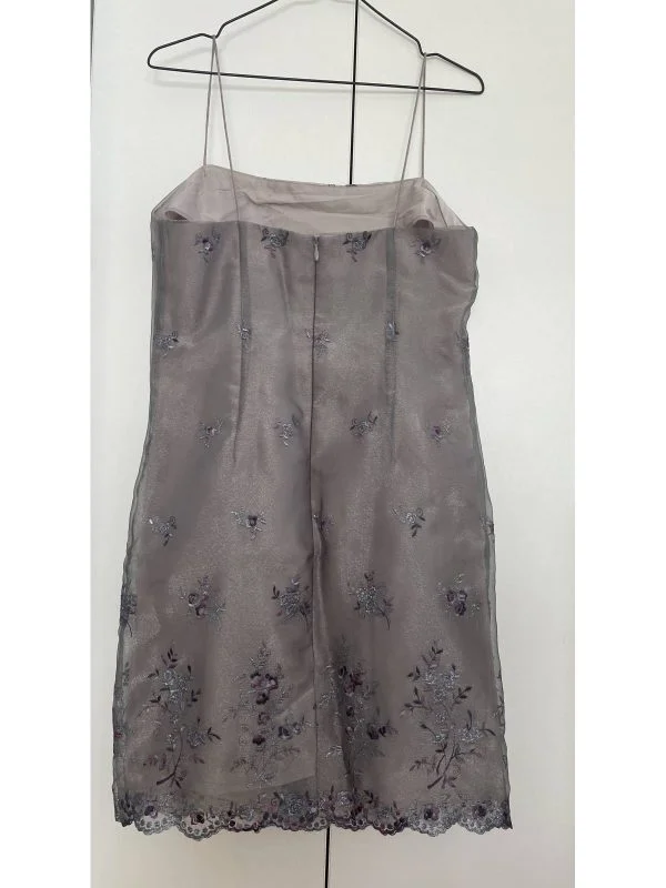 Rochie de seară Dorothy Perkins EU 40 | Gri, Mini - Image 3