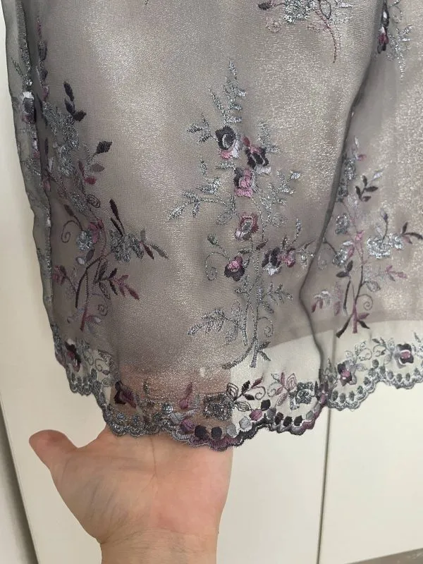 Rochie de seară Dorothy Perkins EU 40 | Gri, Mini - Image 5