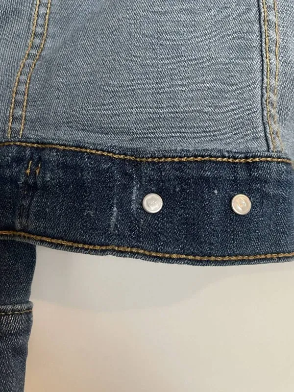 Geacă din denim Levi's XS | Albastru, Fără glugă, Monocrom, Denim - Image 6