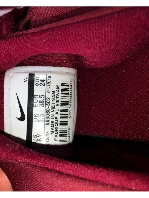 Sneakers Nike EU 38.5 | Burgundy - Image 4