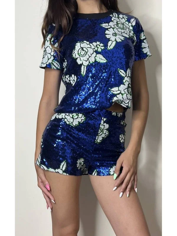 Bluză Bershka M | Albastru, Normal, Poliuretan - Image 4