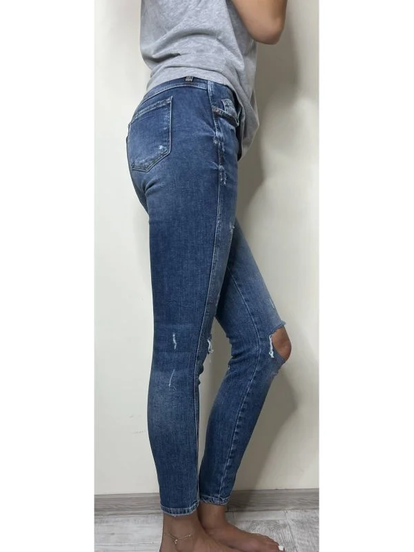 Blugi Zara EU 38 | Albastru, Lungi, Denim - Image 3