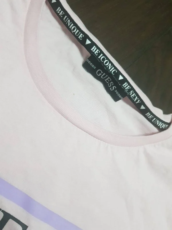 Bluză Guess XS | Roz, Normal, Bumbac - Image 6