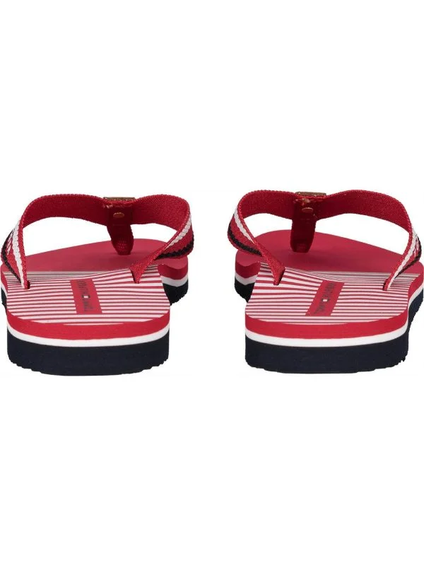 Șlapi Tommy Hilfiger EU 36 | Roșu, Poliester - Image 4