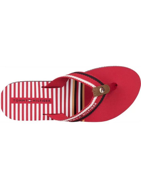Șlapi Tommy Hilfiger EU 36 | Roșu, Poliester - Image 2