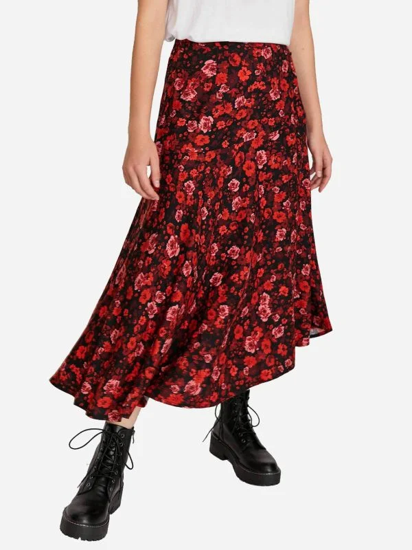 Fustă Stradivarius S | Multicolor, Midi, Vâscoză - Image 2
