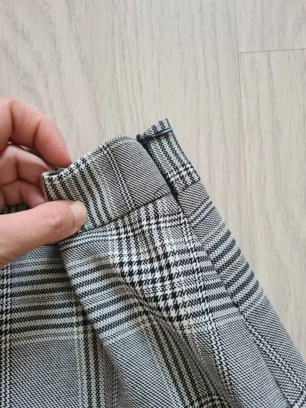 Fustă Zara XS | Gri, Mini, Poliester - Image 9