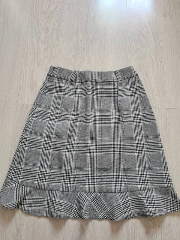 Fustă Zara XS | Gri, Mini, Poliester - Image 6