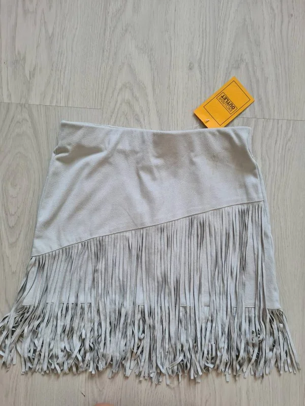 Fustă Zara S | Gri, Mini, Poliester - Image 5