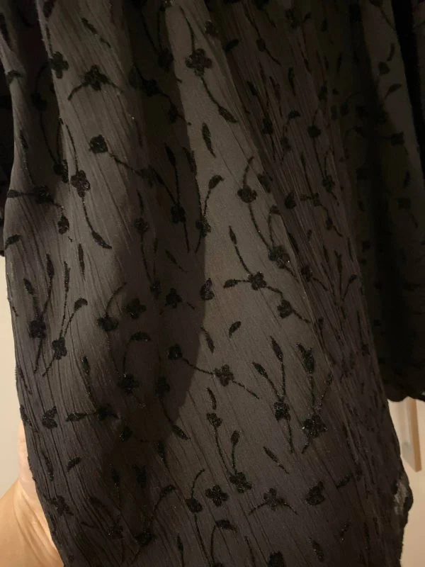 Rochie casual Zara M | Negru, Mini, Poliester - Image 8