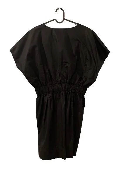 Rochie casual Zara L | Negru, Mini, Bumbac - Image 6