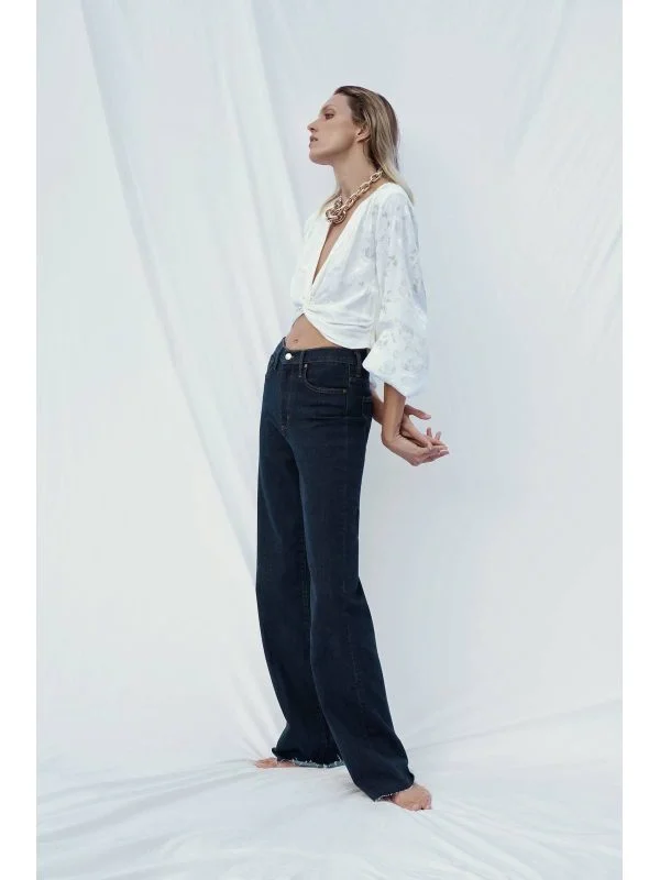 Bluză Zara XL | Alb, Normal, Vâscoză - Image 2