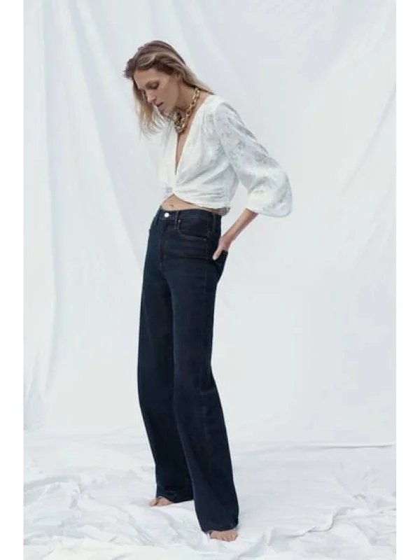 Bluză Zara XL | Alb, Normal, Vâscoză - Image 3