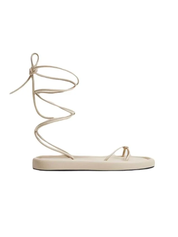 Sandale Mango EU 39 | Crem, Poliuretan