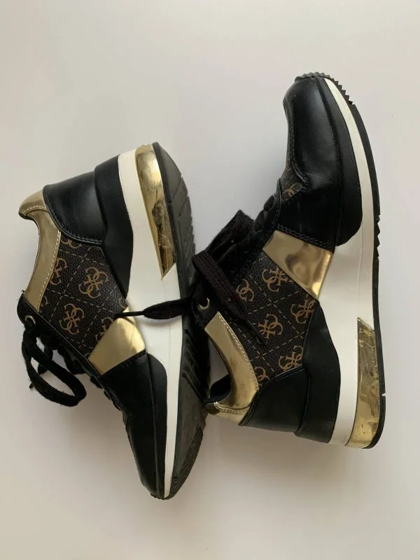 Sneakers Guess EU 37 | Negru, Piele ecologică - Image 3