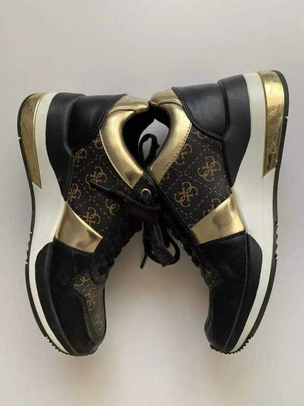 Sneakers Guess EU 37 | Negru, Piele ecologică - Image 5