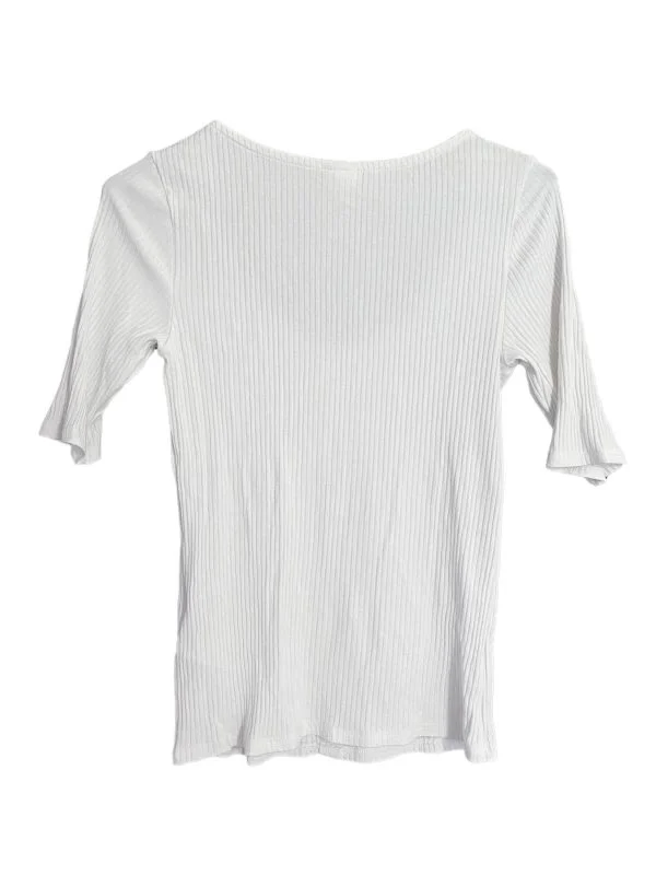 Bluză H&M S | Alb, Normal, Vâscoză - Image 4