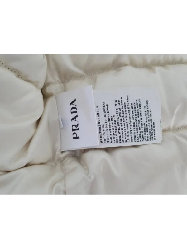Geacă de iarnă Prada S | Gri, Cu glugă detașabilă - Image 7