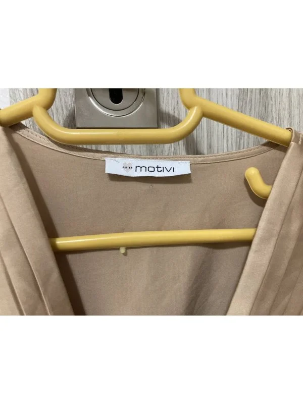 Rochie de seară Motivi EU 40 | Auriu, Midi, Mătase - Image 7