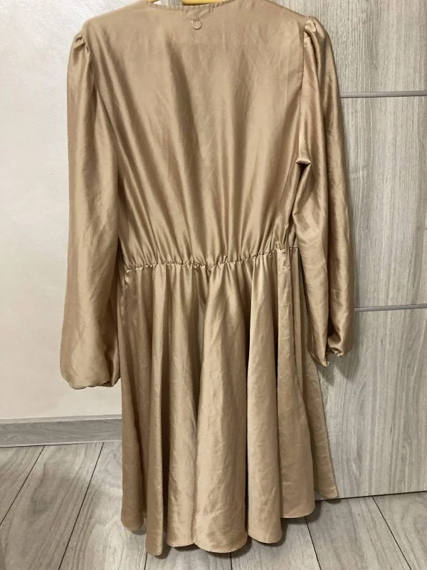 Rochie de seară Motivi EU 40 | Auriu, Midi, Mătase - Image 5